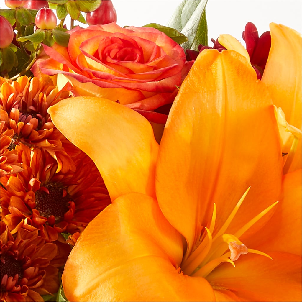 Backyard Bonfire Bouquet –  Guilles Flowers Santa Clara, San Jose CA