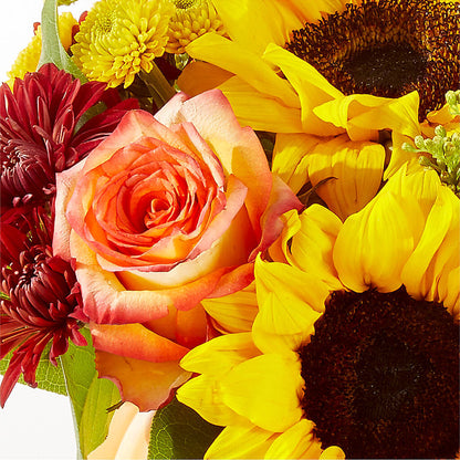 Golden Gourd Pumpkin Bouquet –  Guilles Flowers Santa Clara, San Jose CA
