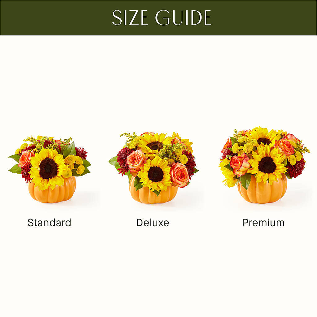 Golden Gourd Pumpkin Bouquet –  Guilles Flowers Santa Clara, San Jose CA