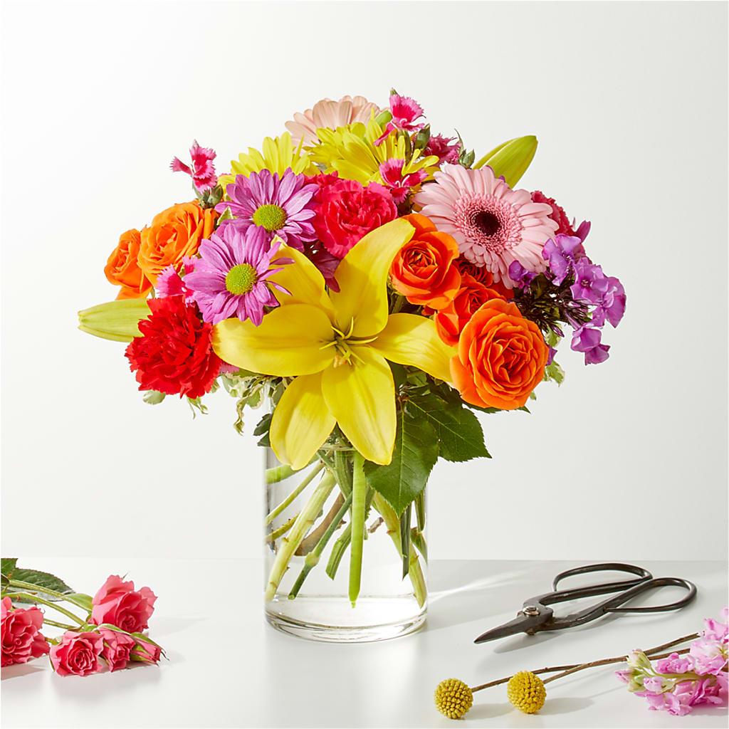Cue the Confetti - A Florist Original –  Guilles Flowers Santa Clara, San Jose CA