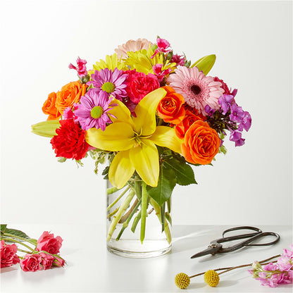 Cue the Confetti - A Florist Original –  Guilles Flowers Santa Clara, San Jose CA