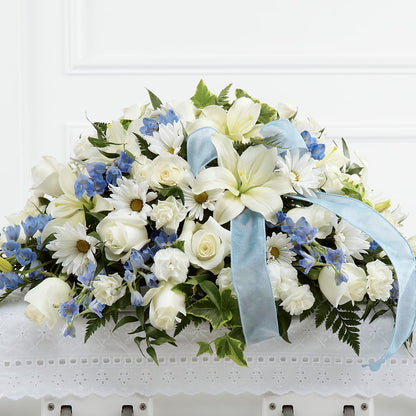 Tender Treasure Casket Spray –  Guilles Flowers Santa Clara, San Jose CA