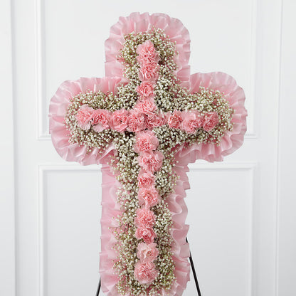 Angel's Cross Easel –  Guilles Flowers Santa Clara, San Jose CA