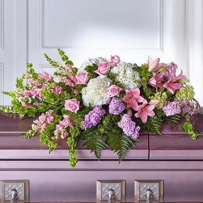 Life's Gratitude Casket Spray –  Guilles Flowers Santa Clara, San Jose CA