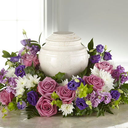 Blooming Sympathy Cremation Adornment –  Guilles Flowers Santa Clara, San Jose CA