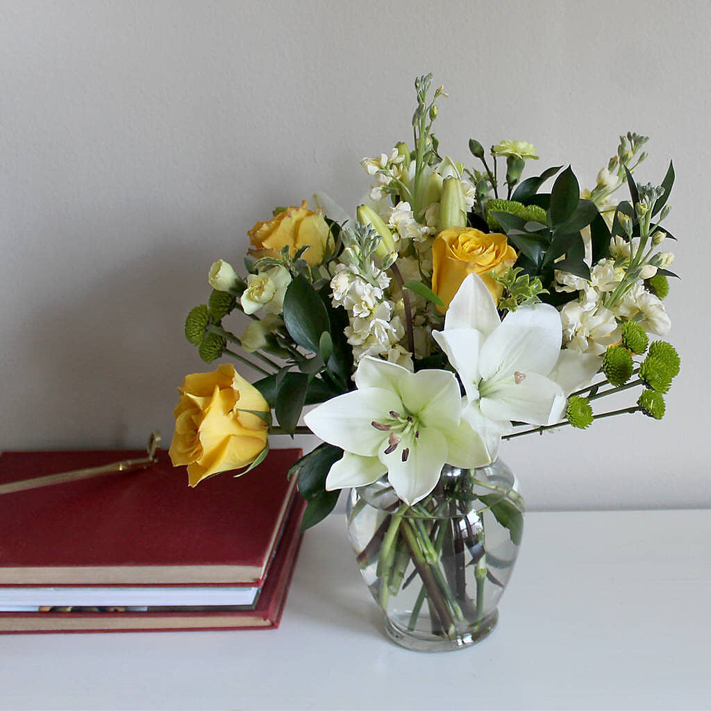 Hope & Serenity Bouquet –  Guilles Flowers Santa Clara, San Jose CA