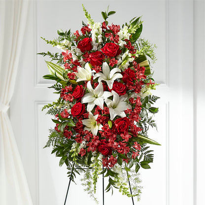 Everlasting Memory Standing Spray –  Guilles Flowers Santa Clara, San Jose CA