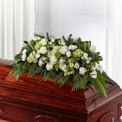Hopeful Gesture Casket Spray –  Guilles Flowers Santa Clara, San Jose CA