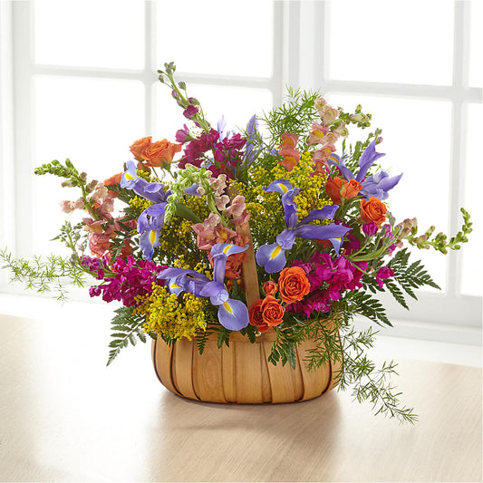 Garden of Life Basket –  Guilles Flowers Santa Clara, San Jose CA