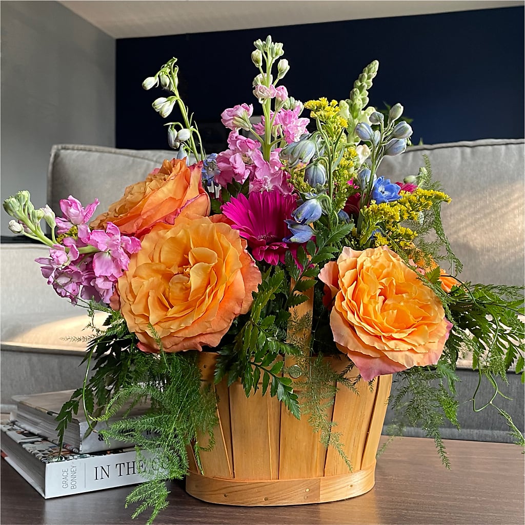 Garden of Life Basket –  Guilles Flowers Santa Clara, San Jose CA