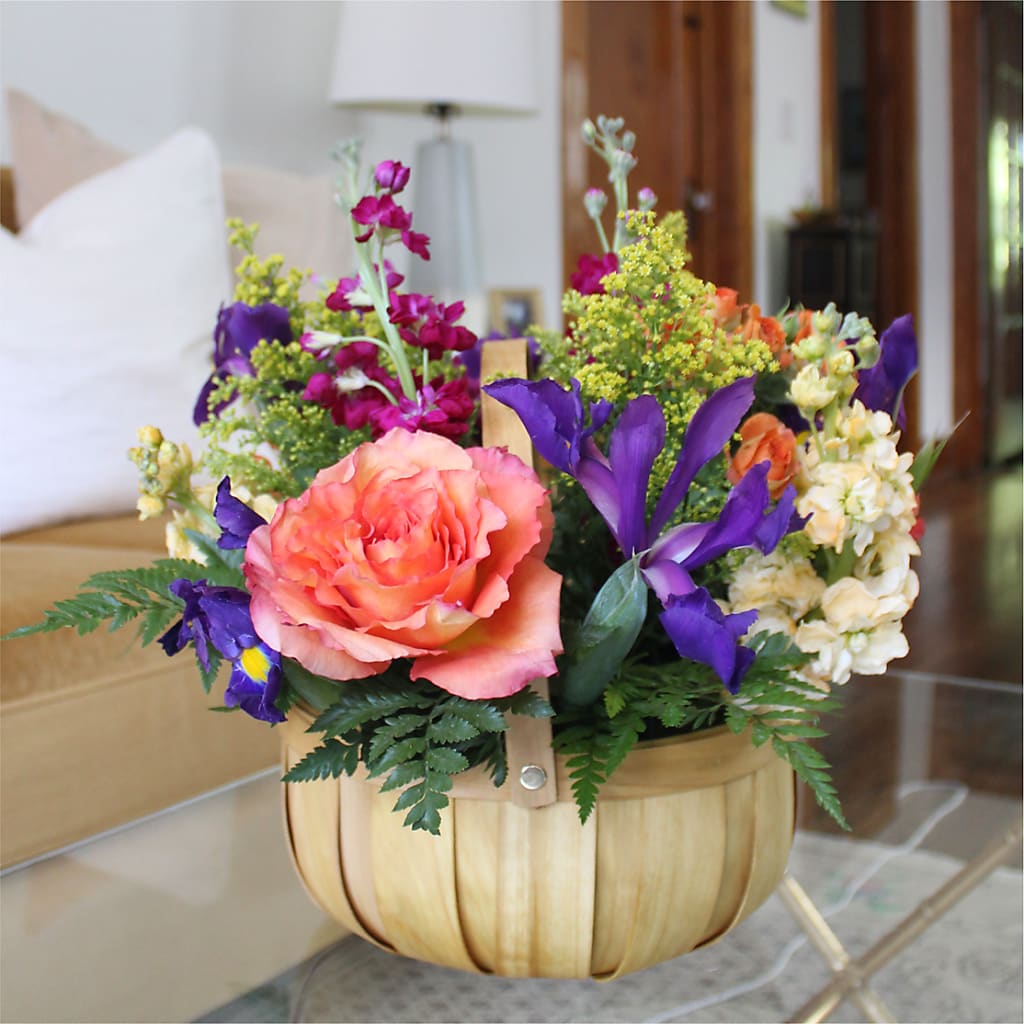 Garden of Life Basket –  Guilles Flowers Santa Clara, San Jose CA