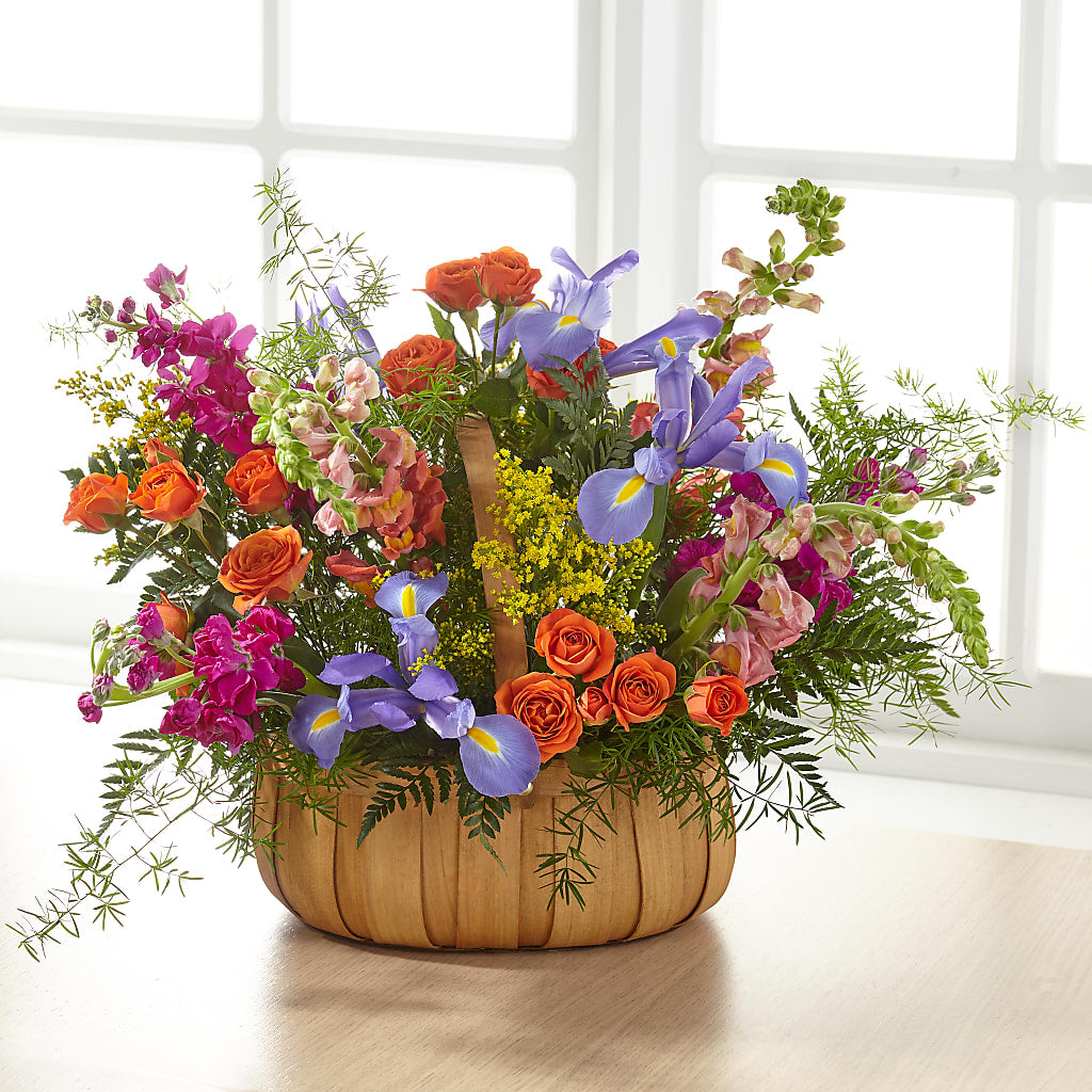 Garden of Life Basket –  Guilles Flowers Santa Clara, San Jose CA