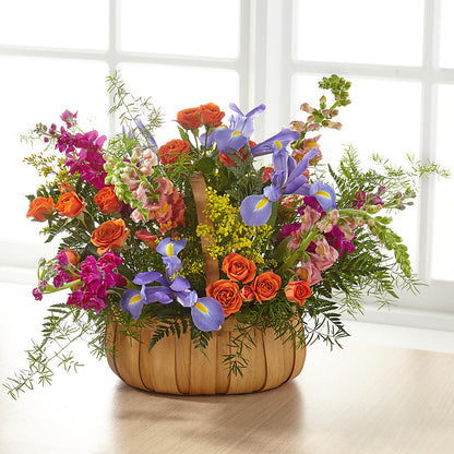Garden of Life Basket –  Guilles Flowers Santa Clara, San Jose CA