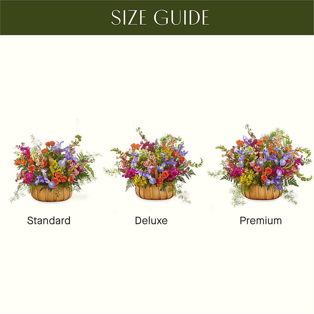 Garden of Life Basket –  Guilles Flowers Santa Clara, San Jose CA