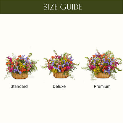 Garden of Life Basket –  Guilles Flowers Santa Clara, San Jose CA