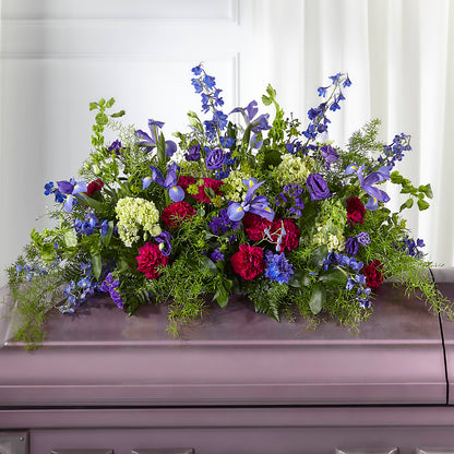 Always Treasured Casket Spray –  Guilles Flowers Santa Clara, San Jose CA