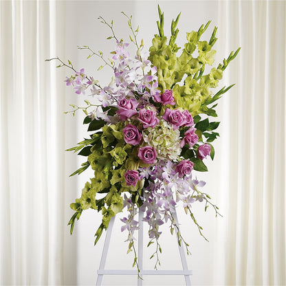 Lasting Legacy Standing Spray –  Guilles Flowers Santa Clara, San Jose CA