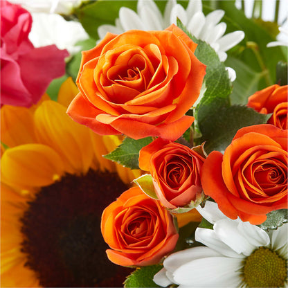 Sun-drenched Blooms Bouquet –  Guilles Flowers Santa Clara, San Jose CA