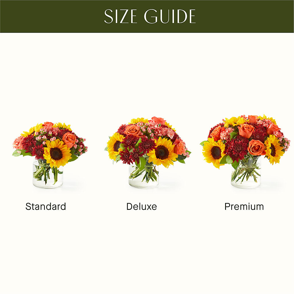 September Sunset Bouquet –  Guilles Flowers Santa Clara, San Jose CA