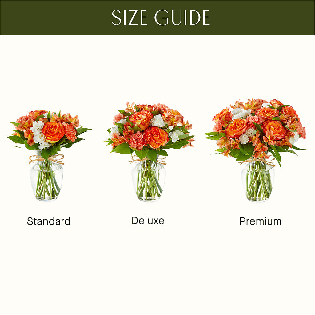 Apricot Glow Bouquet –  Guilles Flowers Santa Clara, San Jose CA