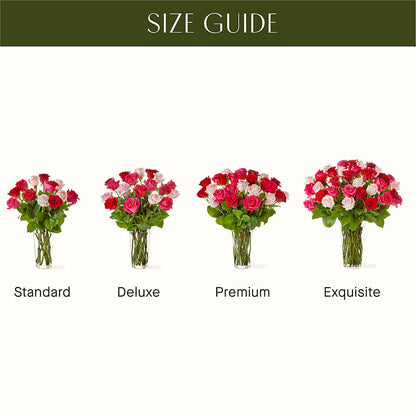 Charming Rose Bouquet –  Guilles Flowers Santa Clara, San Jose CA