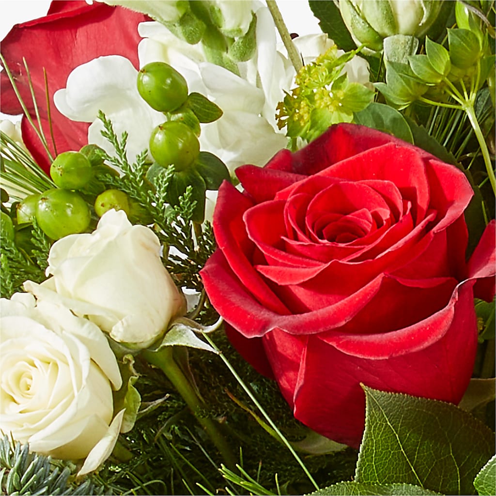 Deck the Halls Bouquet –  Guilles Flowers Santa Clara, San Jose CA
