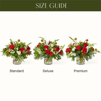 Deck the Halls Bouquet –  Guilles Flowers Santa Clara, San Jose CA