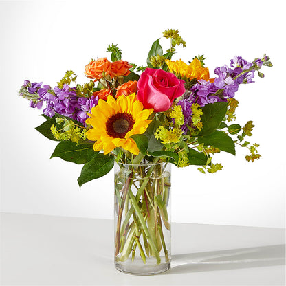 Vibrant Greetings Bouquet –  Guilles Flowers Santa Clara, San Jose CA