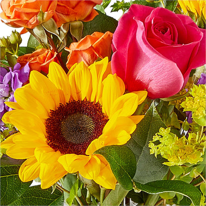 Vibrant Greetings Bouquet –  Guilles Flowers Santa Clara, San Jose CA