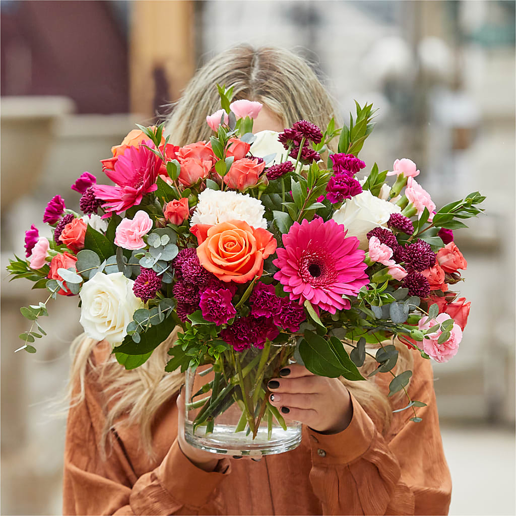 Smell the Roses Bouquet –  Guilles Flowers Santa Clara, San Jose CA