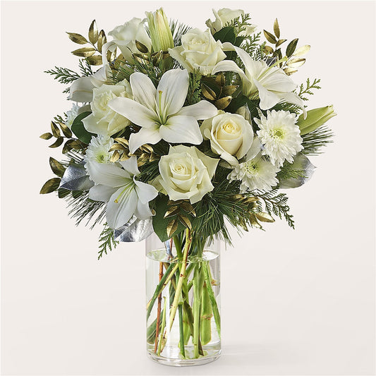 Wintry Mix Bouquet –  Guilles Flowers Santa Clara, San Jose CA