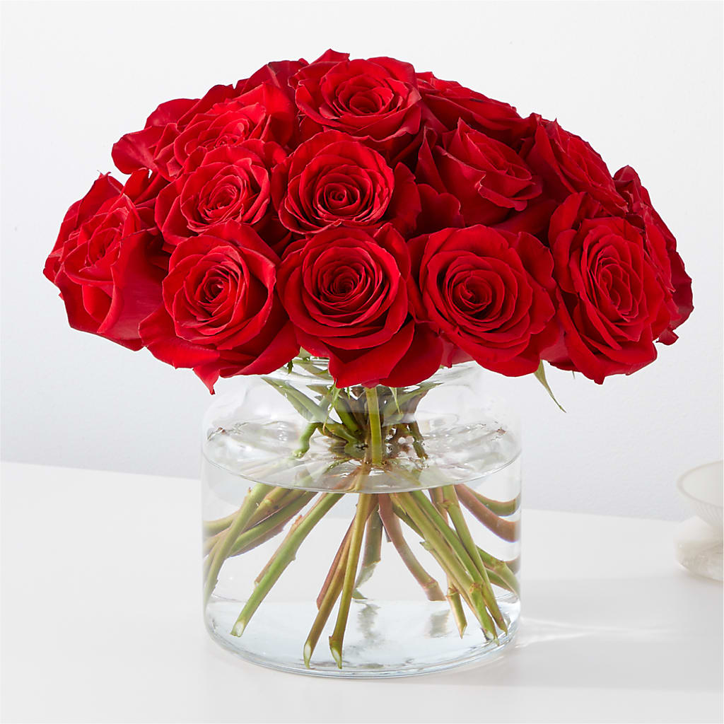 Cupid's Embrace Red Rose Bouquet