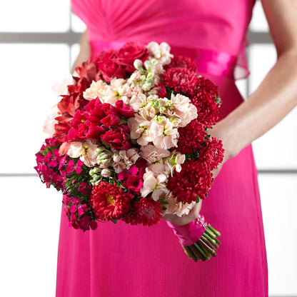 Pink Effervescence Bouquet –  Guilles Flowers Santa Clara, San Jose CA