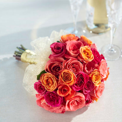 Sweet Roses Bouquet –  Guilles Flowers Santa Clara, San Jose CA