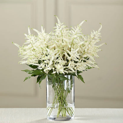 White Astilbe Bouquet –  Guilles Flowers Santa Clara, San Jose CA
