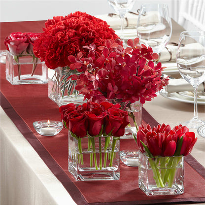 Modern Grace Centerpiece –  Guilles Flowers Santa Clara, San Jose CA