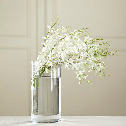 White Dendrobium Bouquet –  Guilles Flowers Santa Clara, San Jose CA